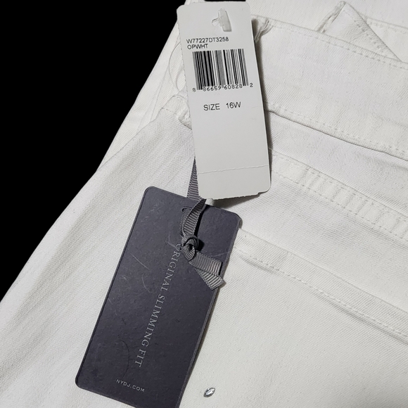 NYDJ Rhinestone Pockets Straight Leg - Picture 2 of 13